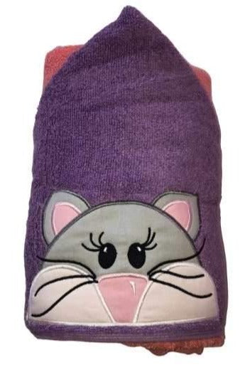 Candy The Cat, Hooded Towel