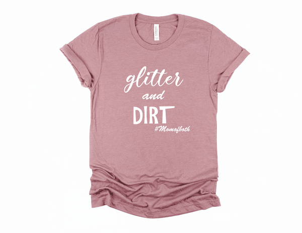 GLITTER N DIRT, T-SHIRT - Lilarrow