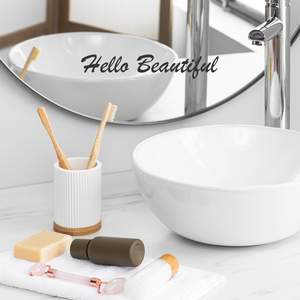 Hello Beautiful, Decal Sticker for Mirror or Window